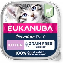 Eukanuba Kitten с бараниной влажный корм для...