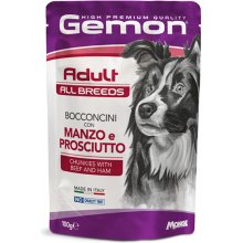 Gemon Dog pouches chunkies Adult Beef and...