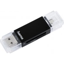 Кард-ридер Hama USB 2.0 OTG Card Reader...