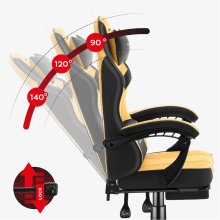 Huzaro Force 3.7 gaming chair Yellow