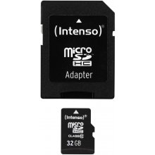 Флешка Intenso microSD 32GB 12/20 Class 10...