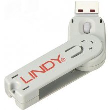 LINDY Schlüssel für USB Port Schloss weiß