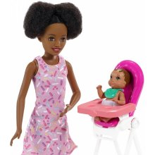 Playset Barbie Skipper high chair birthday...
