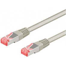 Goobay Patch cable CAT6 SFTP grey 25m