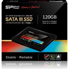 Silicon Power | Slim S55 | 120 GB | SSD...