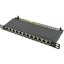 LOGILINK 10" Cat.6 Patchpanel, 12-Port...