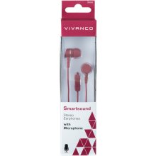 Vivanco headset Smartsound, red (38012)