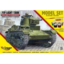 Mirage Polish light tank 7TP set