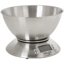 Adler AD 3134 kitchen scale Stainless steel...