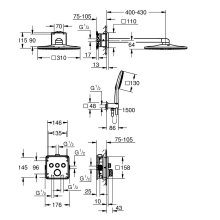 Grohe Grohtherm SmartControl 310 34864000