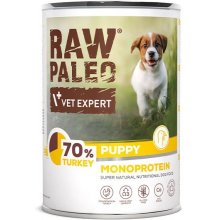 VetExpert RAW PALEO Puppy Monoprotein Turkey...