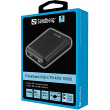 SANDBERG 420-66 Powerbank USB-C PD 45W 15000