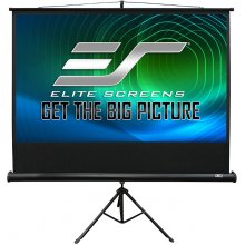 Elite Screens T100UWH | Portable Tripod...