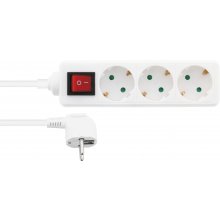 DELTACO 3-way socket NORDIC QUALITY with...