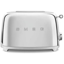 SMEG 50's Style Toaster TSF01SSEU Steel