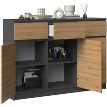 TOP E SHOP 3D3S chest of drawers 120x40x97...
