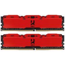 GoodRam DDR4 16GB 3200 CL16 DUAL IRDM X RED