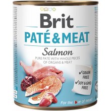 Brit Care Paté & Meat - Dog - Salmon - 800g