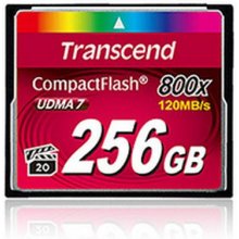 Флешка Transcend Compact Flash 256GB 800x