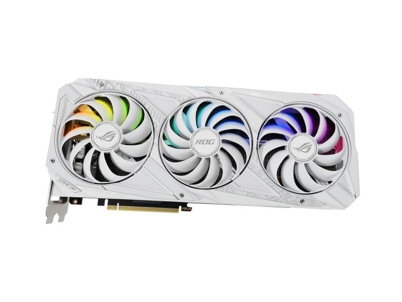 Asus Rog Strix Rtx3080 O10g White 10gb Hdmi Dp Active 90yv0fa5 M0nm00 01 Ee