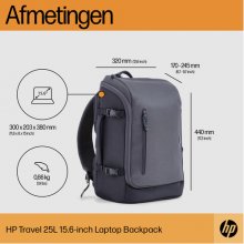HP Travel 15.6 Backpack, 25 Liter Capacity -...