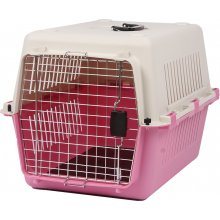 KANING Pet transport box, 67x51x47 cm, pink