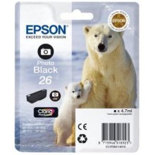 Tooner EPSON Patrone 26 black T2601