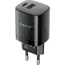 HAVIT UC303 EU - GaN 30 W dual-port travel...