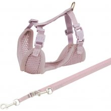 Trixie Junior puppy soft harness with leash...