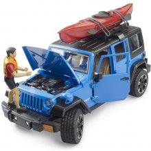 BRUDER Vehicle Jeep Wrangler Rubicon with...