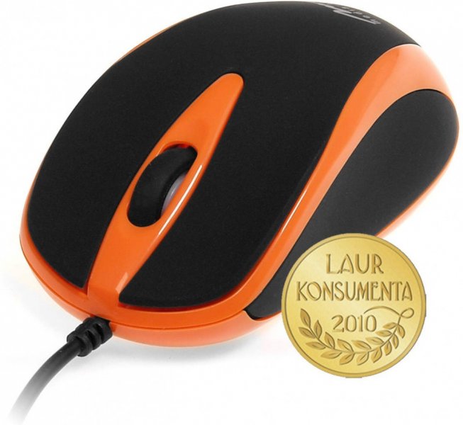 Media Tech Mt1091o Optical Mouse 800 Cpi 3 Buttons Black Orange 01 Ee