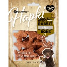 Flamingo Hapki Rabbit + Rice Bone chew treat...