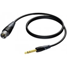 XLR MALE 6,3 MM JACK MALE STEREO 3 M