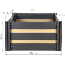 G21 Crop Duo 106 x 106 x 57, WPC, Cumaru...