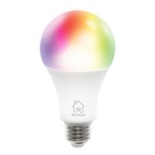 Deltaco RGB LED lamp 3-pack SMART HOME E27...