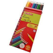 Herlitz coloured pencils, triangular, 12 pcs