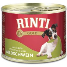 RINTI gold canned pet food with wild boar...
