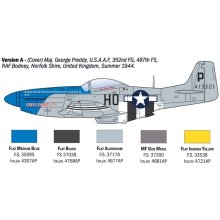 Italeri Plastic model P-51D Mustang Aces...