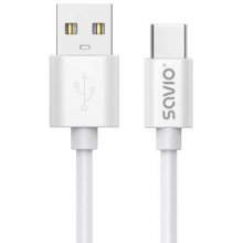 Savio 2 m USB 2.0 USB A - USB C White CL-168...