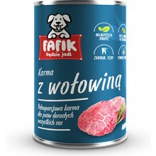FAFIK Dog food with beef - Wet dog food -...