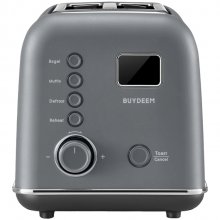 BUYDEEM 2 Slice Automatic Metal Toaster...