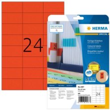 Herma Etiketten A4 rot 70x37 mm Papier matt...