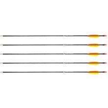 POE LANG 28’ fibreglass arrows - set of 5...