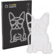 Manta SNL66WH Style Neon Lights Dog French...