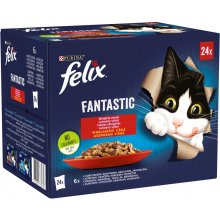 Felix Fantastic Cat food country flavors in...