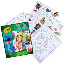Crayola Lilo&Stitch раскраска со стикерами