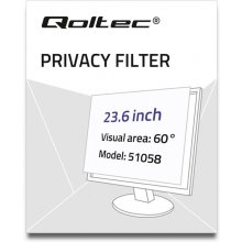 Qoltec Privatizing filter RODO 23,6 inch...