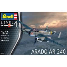 Revell Plastic model Arado AR-240 1/72