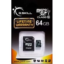 Флешка G.Skill Karta pamięci Micro SDXC 64GB...