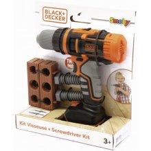Smoby Drill mechanical Black + Decker